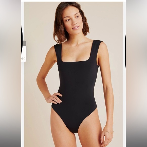Mara Hoffman Other - Anthropologie x Mara Hoffman Persephone One-Piece Swimsuit black XL NWT